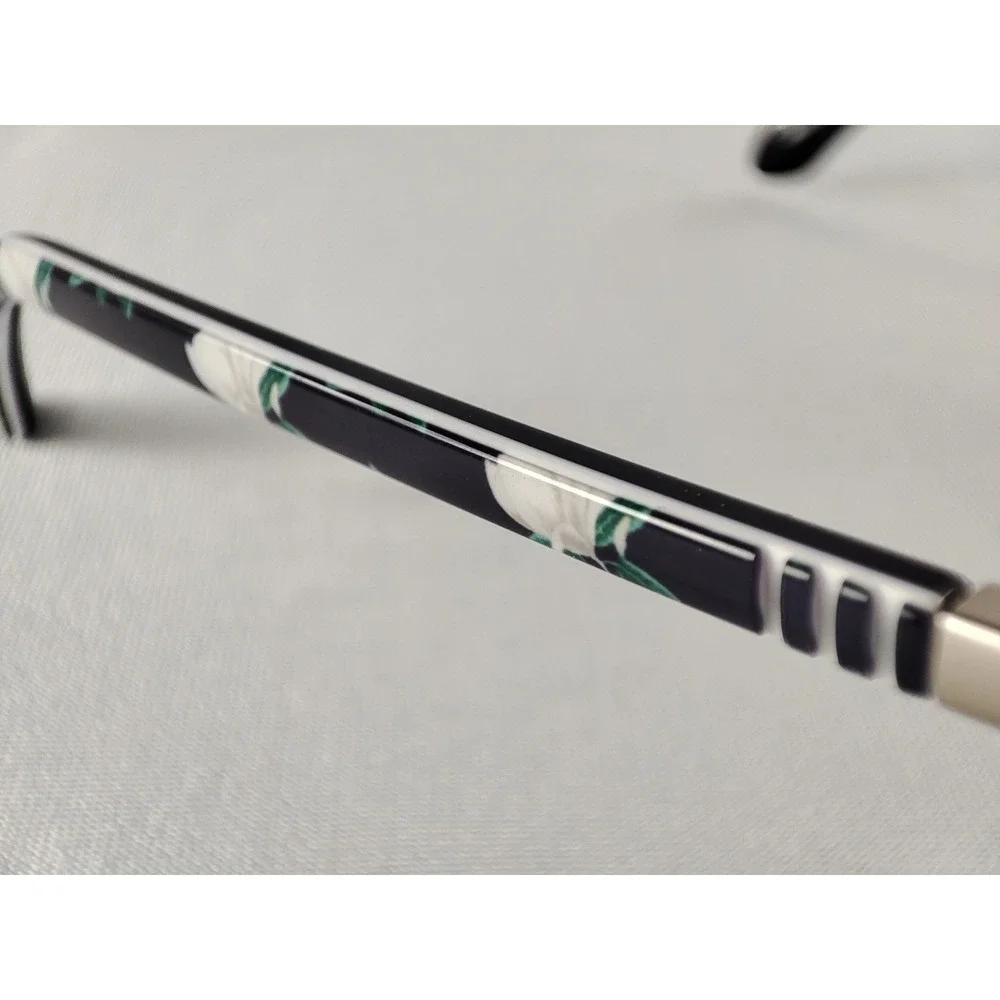 Draper James‎ DJ5027 416 Blue Crystal Cat Eye Eyeglass Frames 56-16-140 NWT